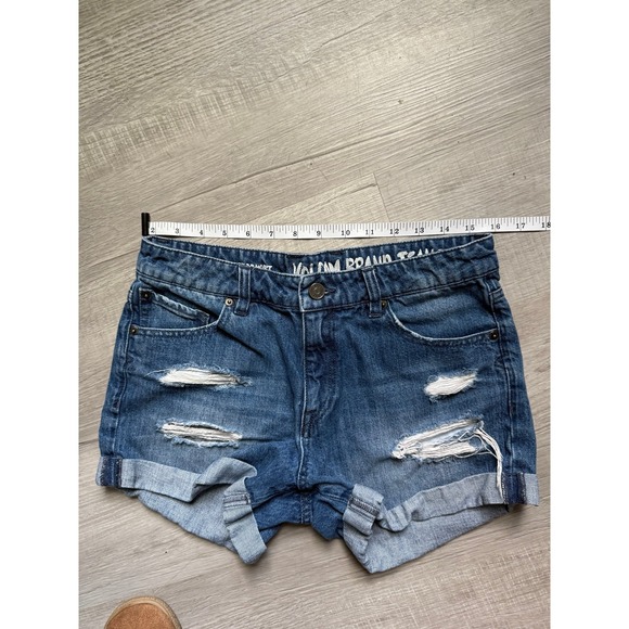 Volcom women's Jean shorts size 5 - Picture 1 of 8